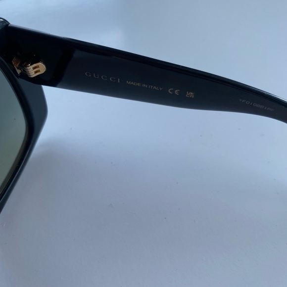 Gucci Sunglasses - Black Gradient chic oversized square design - NEW main image 12